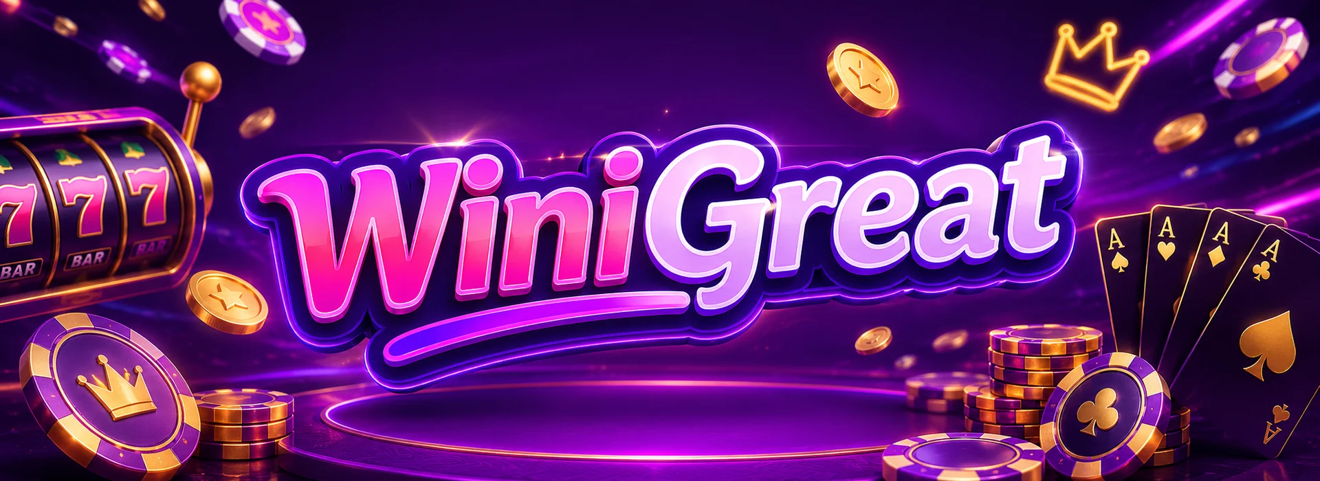 WiniGreat Casino Willkommensbonus 100 Prozent bis 500 Euro mit 200 Freispielen